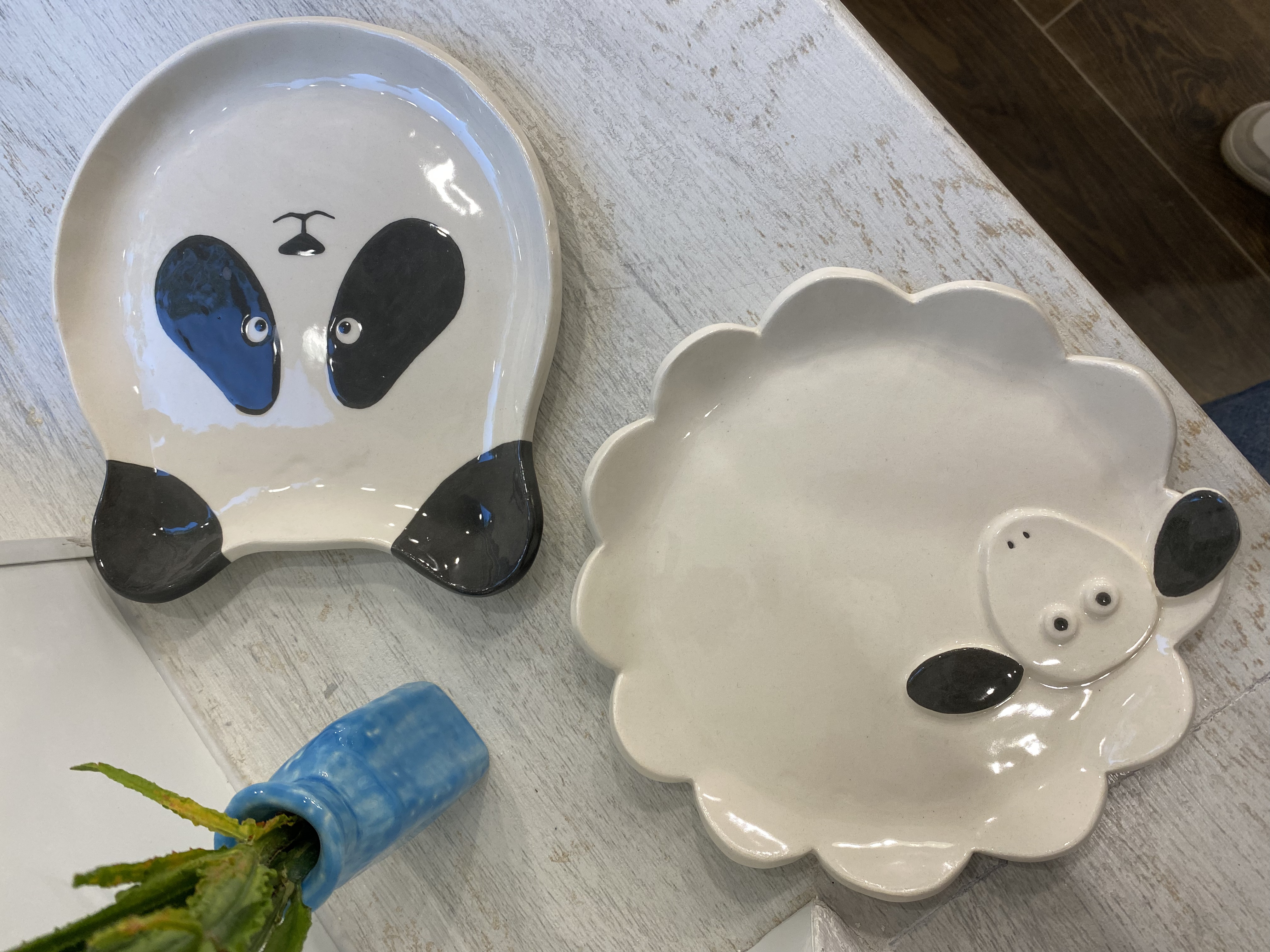 Расписная тарелка фото 2