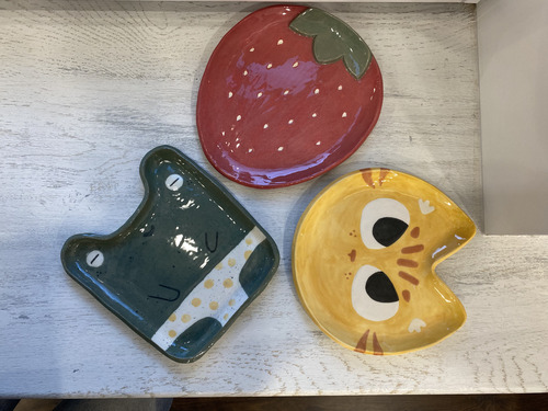 Расписная тарелка фото 4